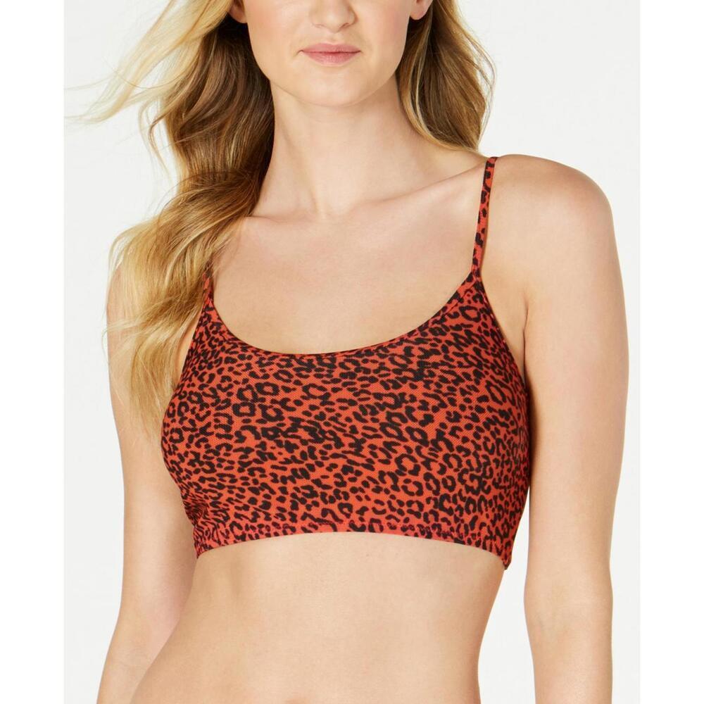 Volcom Juniors On The Spot Printed Bikini Top Size XS